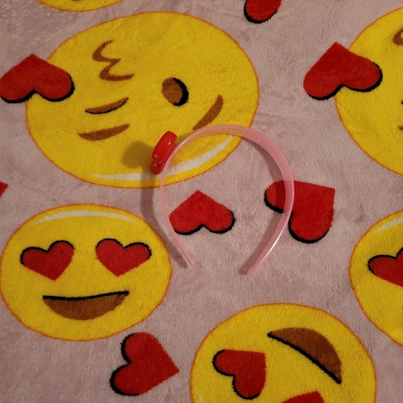 Sanrio Hello Kitty Headband Kids OS Red Pink Color - Picture 2 of 7